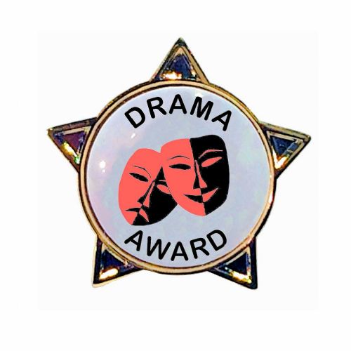 DRAMA AWARD star badge